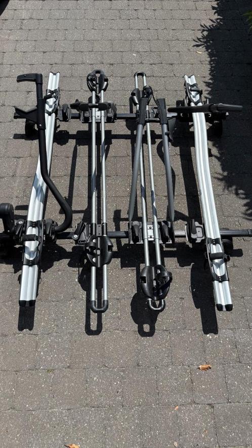 Thule dakdrager + 4 fietsdragers (met sleutel), Auto diversen, Dakdragers, Zo goed als nieuw, Ophalen