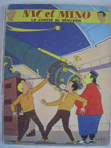 Nic en Mino Chasse au Venusien Comic Ancienne Jean Hache  beschikbaar voor biedingen