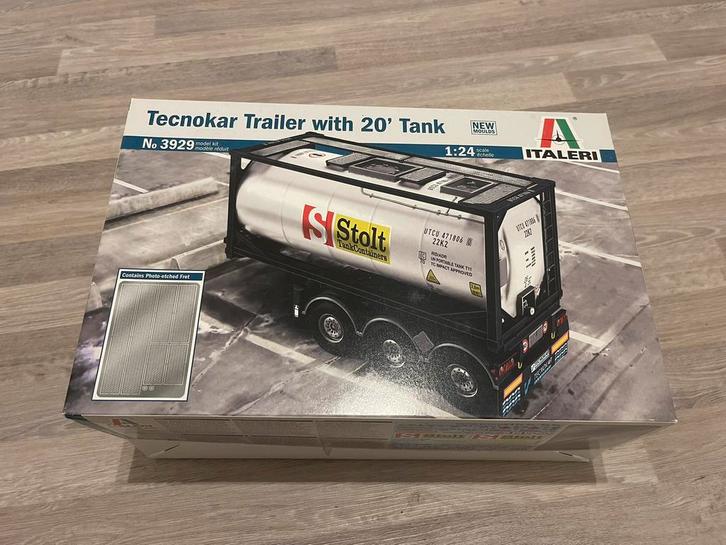 Maquette remorque camion Italeri, Hobby en Vrije tijd, Modelauto's | 1:87, Zo goed als nieuw, Ophalen