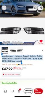 Voorbumper Mistlamp  Mistlicht Grills Voor Audi A7, Ophalen, Voor, Nieuw, Audi