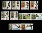 AFRIQUE GUINÉE JEUX OLYMPIQUES/STATUES MEXICAINES 10 TIMBRES, Timbres & Monnaies, Timbres | Afrique, Envoi, Guinée, Affranchi