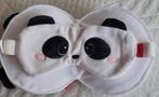 Panda knuffel/reiskussen/slaapmasker - 2-in-1 set - voor kin, Ophalen of Verzenden, Zo goed als nieuw