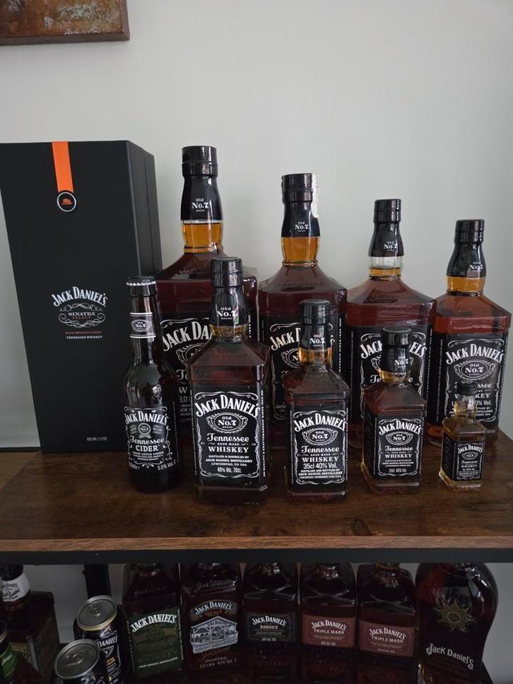 Jd whisky's, Verzamelen, Wijnen, Nieuw, Overige typen, Vol, Ophalen
