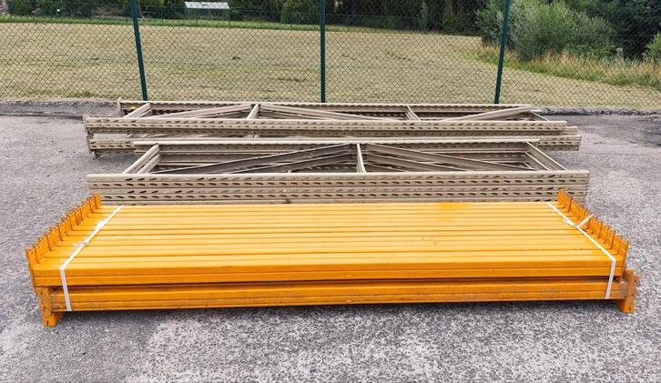 Grote palletstelling OVERTOOM, Zakelijke goederen, Kantoor en Winkelinrichting | Magazijn, Stelling en Opslag, Ophalen
