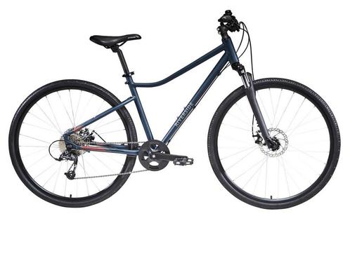 Hybridefiets 500 riverside, Vélos & Vélomoteurs, Vélos | VTT & Mountainbikes, Comme neuf, Autres marques, VTT tout suspendu, Enlèvement