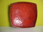Prachtige grote rode fat lava schaal West-Germany, Enlèvement ou Envoi