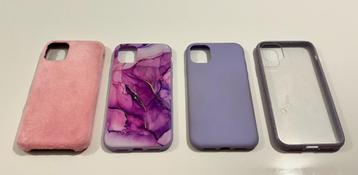 4 hoesjes iPhone 11 beschikbaar voor biedingen