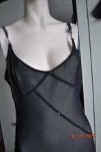 Longue robe noire doublée ocre, Vêtements | Femmes, Enlèvement ou Envoi, Sous le genou