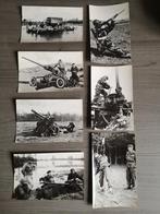 7 oude postkaarten Belgisch Leger ABBL, Verzamelen, Ophalen of Verzenden