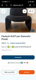 Paire de fauteuils ALKY  Piretti!!, Ophalen, Zo goed als nieuw
