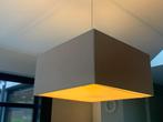 vierkante plafondlamp, Huis en Inrichting, Lampen | Plafondlampen, Stof, Zo goed als nieuw, Ophalen