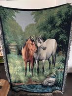Groot wandkleed met paarden, Ophalen of Verzenden, Zo goed als nieuw