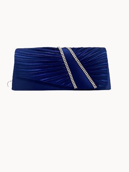 clutch royalblauw, Handtassen en Accessoires, Tassen | Damestassen, Nieuw, Blauw, Ophalen of Verzenden