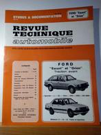 RTA - Ford Escort et Orion - Revue technique automobile, Enlèvement ou Envoi
