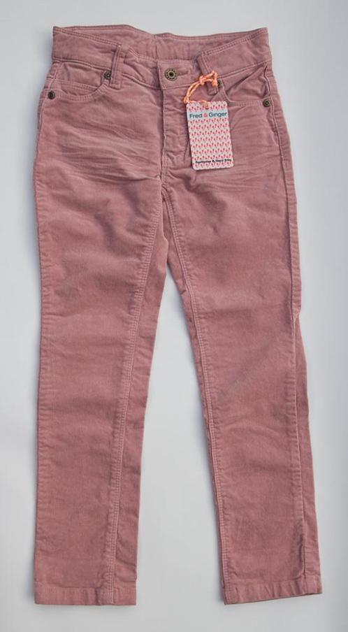 Meisjesbroek Fred & Ginger roze ribfluweel 116 Nieuw, Kinderen en Baby's, Kinderkleding | Maat 116, Nieuw, Meisje, Broek, Ophalen of Verzenden