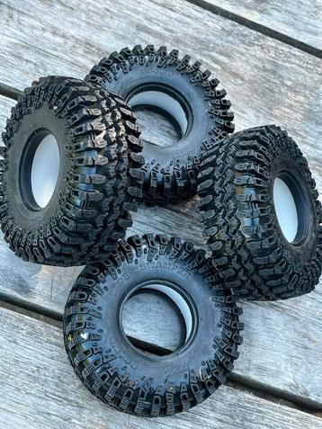 Pneus Rc4wd Irok 1.7 / 1.9 crawler (105mm), Enlèvement ou Envoi, Comme neuf