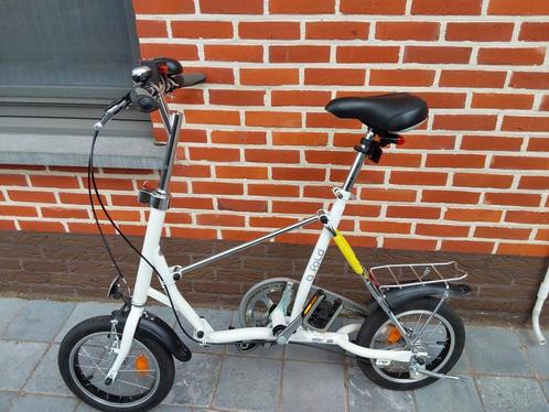 Plooifiets B-FOLD met draagtas, Fietsen en Brommers, Fietsen | Vouwfietsen, Zo goed als nieuw, Overige merken, Minder dan 14 inch