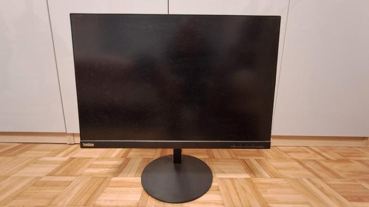 Lenovo ThinkVision T24d-10 – 24" IPS-monitor (Full HD), Computers en Software, Monitoren, DisplayPort, HDMI, VGA, Kantelbaar, IPS