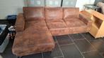 Bruine Hoek Salon Sofa, Ophalen, Zo goed als nieuw, Kunststof, Industrial
