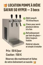 Location pompier safari 50 hyper 3 becs 50 euros/jour, Ophalen, Nieuw