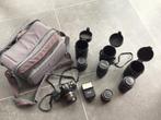 Analoog fototoestel, Audio, Tv en Foto, Fotocamera's Analoog, Ophalen, Gebruikt, Spiegelreflex, Overige Merken