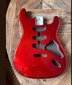 Stratocaster body” Metallic Candy Red” elzen neww, Envoi, Neuf