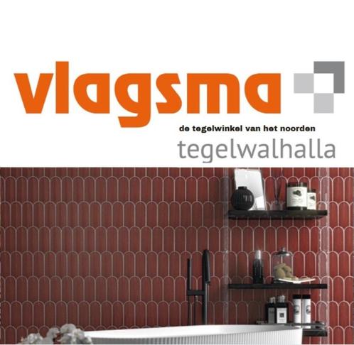 Bladertegels - veertegels - visschubtegels - 8x21,5 cm, Doe-het-zelf en Bouw, Plinten en Afwerking, Nieuw, Overige typen, Overige materialen