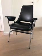 Vintage bureau stoel, Ophalen, Zo goed als nieuw, Zwart