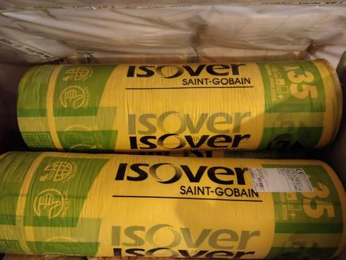 Isover Isoconfort 35: glaswolrollen, Doe-het-zelf en Bouw, Isolatie en Afdichting, Nieuw, Dakisolatie, Glaswol, 12 cm of meer