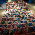 tapis de repos en tissu marocain, Maison & Meubles, Ameublement | Tapis & Moquettes, Enlèvement, Rouge