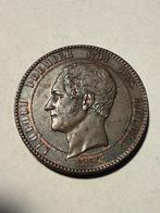 10 centiem 1853 herdenkingsmunt huwelijk, Postzegels en Munten, Munten | België, Ophalen of Verzenden, Geboorte of Huwelijk, Overig