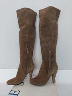 752C* GUESS - belles cuissardes brunes (40) - lire, Guess, Brun, Porté, Bottes hautes
