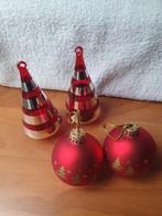 Gekleurde kerstballen in glas, Enlèvement