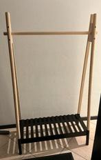 Porte manteaux tringles, Maison & Meubles, Enlèvement, Comme neuf, Bois, Portemanteau sur pied