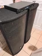 JBsystems amp 400.2 versterker met 2 DAP pro boxen, Ophalen, Gebruikt, 500 tot 1000 watt, P.A.