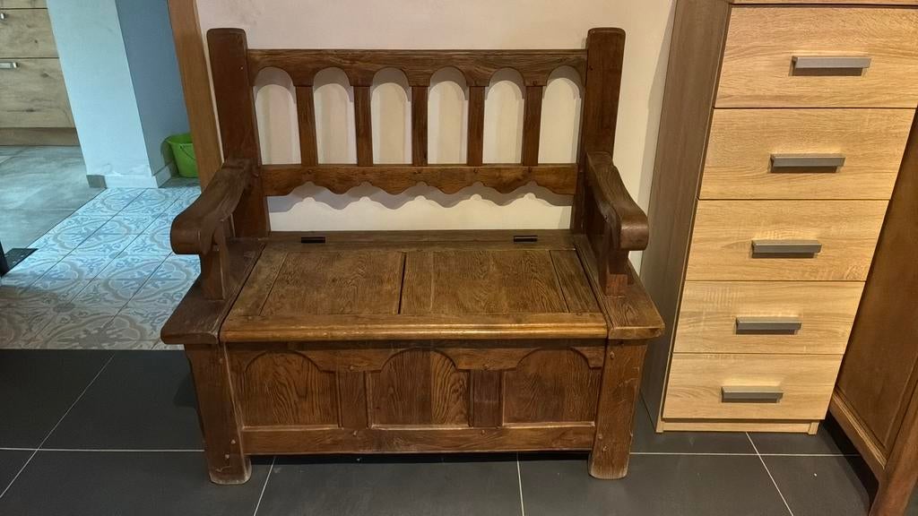 Opbergbank, Ophalen, Zo goed als nieuw