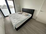 Tweepersoonsbed (Boxspring), Huis en Inrichting, Slaapkamer | Bedden, Ophalen, Overige materialen, Gebruikt, Zwart