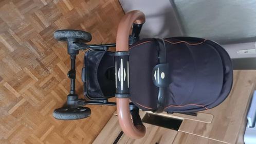 Poussette Egg noir/brun, Kinderen en Baby's, Kinderwagens en Combinaties, Zo goed als nieuw, Combiwagen, Overige merken, Met autostoeltje