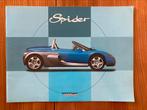 Catalogue Renault Spider en FR + NL 1995, Zo goed als nieuw