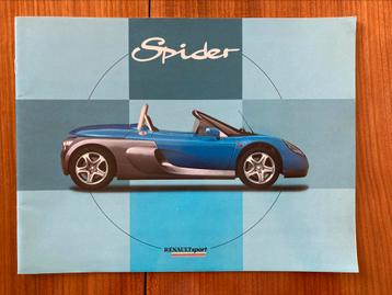 Catalogue Renault Spider en FR + NL 1995 beschikbaar voor biedingen
