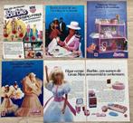 Lot van 9 Barbie advertenties (1976 - 1984), Enlèvement ou Envoi, Barbie