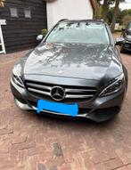 Mercedes Benz C300E Hybrid/ Electric/Benzin, Auto's, Automaat, Zwart, Parkeersensor, Leder en Stof