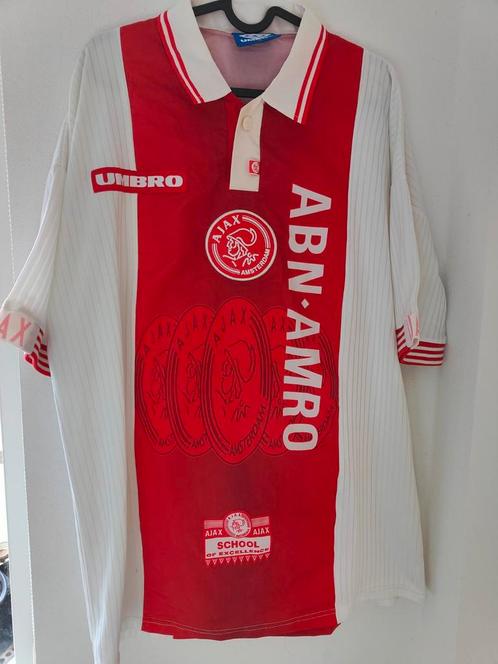 Ajax thuisshirt XL Umbro 1997 authentieke vintage!, Verzamelen, Sportartikelen en Voetbal, Zo goed als nieuw, Shirt, Verzenden