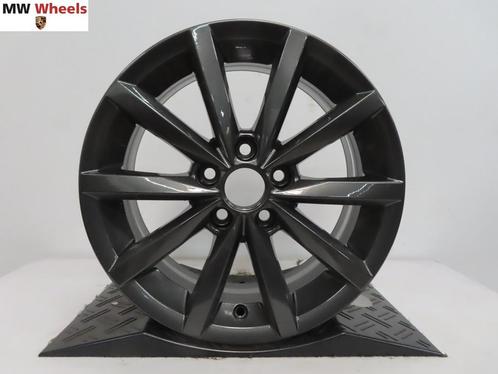 Originele Volkswagen Polo 15 inch velgen gunmetal nieuw, Auto-onderdelen, Banden en Velgen, Velg(en), 15 inch, Personenwagen, Nieuw