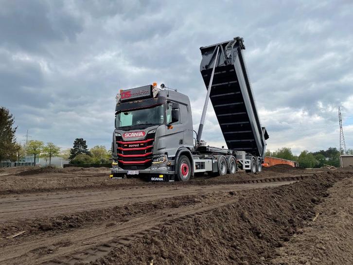 Scania 6x4 R500 WAF hydraulisch wisselsysteem, Auto's, Vrachtwagens, Bedrijf, ABS, Airbags, Airconditioning, Apple Carplay, Bluetooth