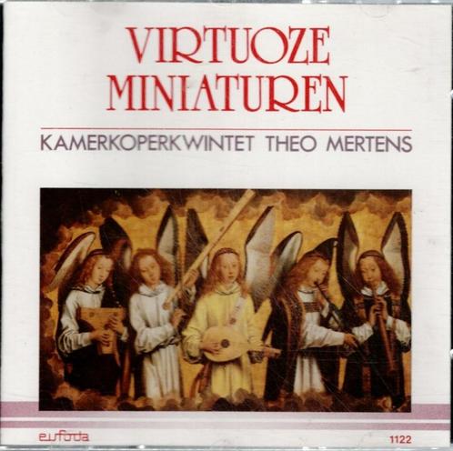 cd    /   Koperkwintet Theo Mertens – Virtuoze Miniaturen, CD & DVD, CD | Autres CD, Enlèvement ou Envoi