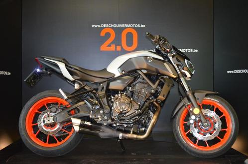 YAMAHA MT-07 avec échappement homologué IXIL, VENDU, Motos, Motos | Yamaha, Entreprise, Naked bike, 12 à 35 kW, 2 cylindres, Enlèvement ou Envoi