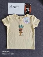 T-shirt JBC maat 74: nieuw met label, Enfants & Bébés, Vêtements de bébé | Taille 74, Garçon, Enlèvement ou Envoi, Chemisette ou Manches longues