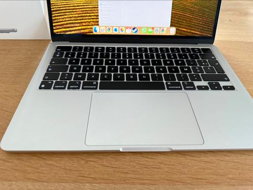 Macbook air M2, Computers en Software, Apple Macbooks, Zo goed als nieuw, MacBook Air, 13 inch, Onbekend, 256 GB, 8 GB, Azerty