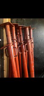 5 Étançons 1,60m/2,9m, Bricolage & Construction, Enlèvement, Utilisé